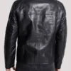 Premium Racer Black Biker Genuine Leather Jacket