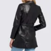 Women Black Leather Jacket