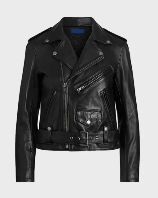 Womens Black Leather Jacket