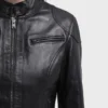 Womens Black Leather Jacket