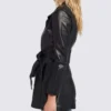 Women’s Black Leather Jacket