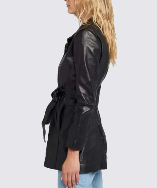 Women’s Black Leather Jacket