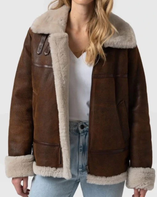 Womens Shearling Jacket