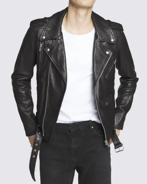 Black Biker Jacket