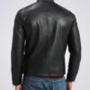 Mens Black Biker Jacket