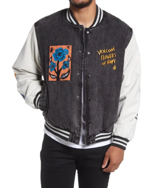 Denim Bomber Jacket