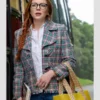 Lindsay Lohan Irish Wish Plaid Jacket