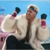 Barbie Ryan Gosling Fur Coat