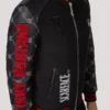 Philipp Plein Tony Montana Jacket in Black Lather