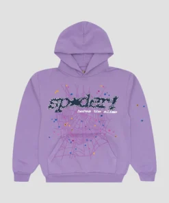 Purple Spider Hoodie