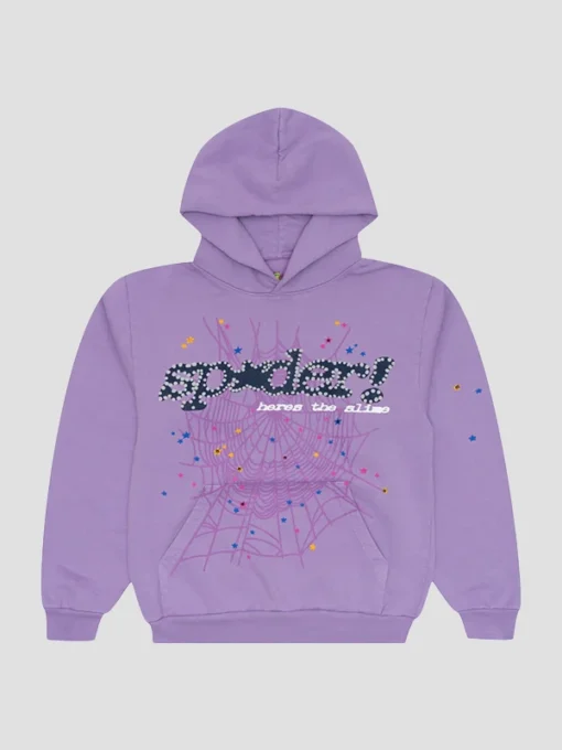 Purple Spider Hoodie