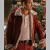 Spirited Ryan Reynolds Shearling Jacket