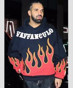 Vaffanculo Flame Hoodie Drake