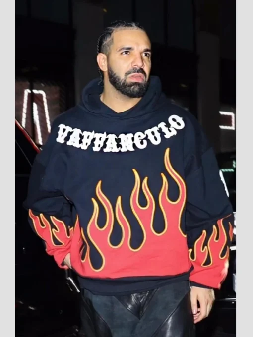 Vaffanculo Flame Hoodie Drake