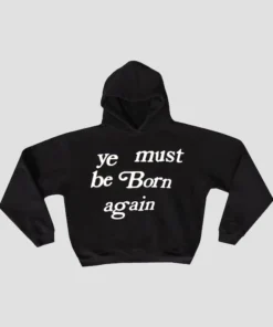 Ye Must Be Born Again Hoodie Black