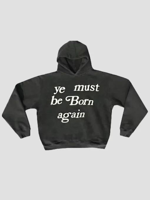 Ye Must Be Born Again Hoodie Grey