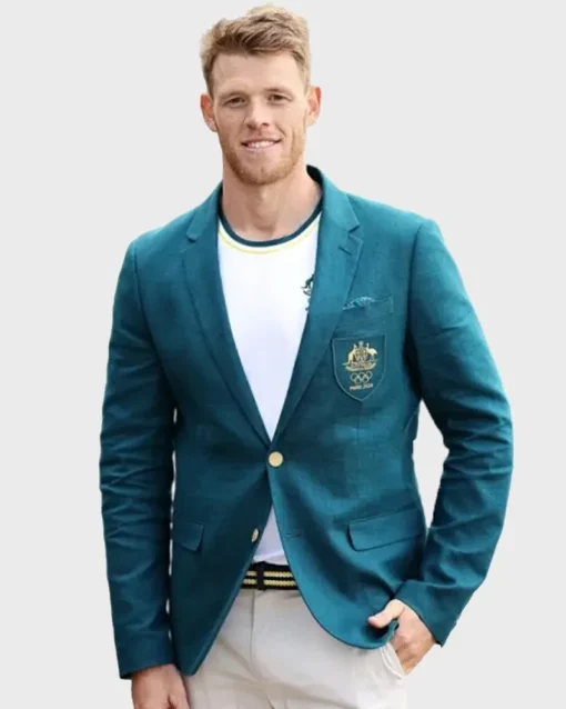 2024 Australian Olympic Uniform Blazer in Green