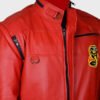 Johnny Lawrence Red Leather Cobra Kai Jacket