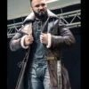 Elder Maxson Brown Leather Coat