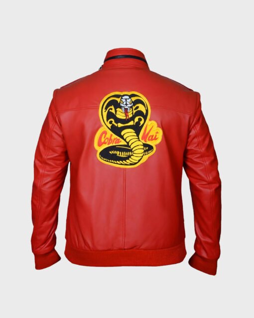 Cobra Kai Johnny Lawrence Red Jacket