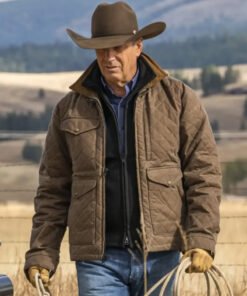 Yellowstone Season 4 John Dutton Quilted Jacket