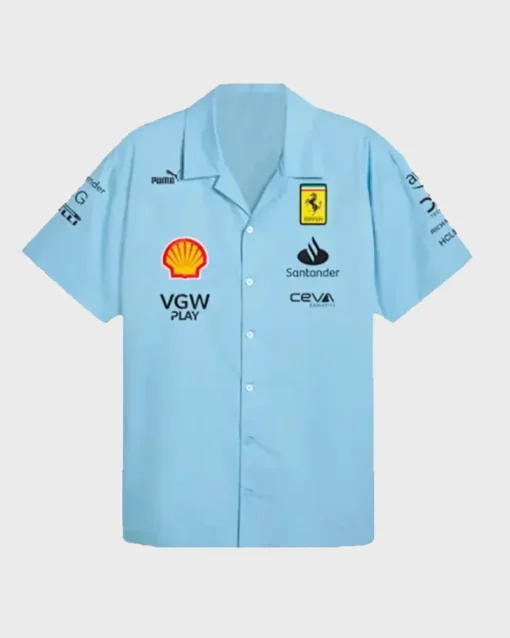 Ferrari Miami Blue Grand Prix Shirt