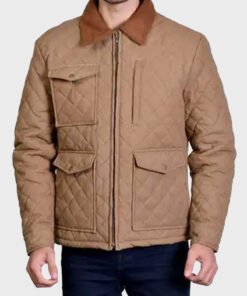 John Dutton Yellowstone Brown Quilted Jacket