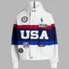 Team USA Closing Ceremony white Jacket