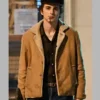 Timothee Chalamet A Complete Unknown Cream Jacket