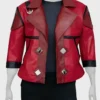 League of Legends Red Cosplay Vi Arcane Jacket