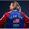 USA Olympic Daniela Moroz 2024 Team Varsity Jacket for Men