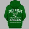 Zach Bryan Eagles Green Hoodie