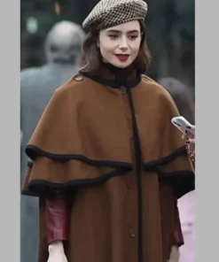 Emily In Paris S04 Emily Cape Coat