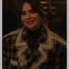 Emily In Paris S04 Emily Cooper Tweed Plaid Coat