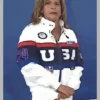 USA The Today Show Hoda Kotb White Jacket