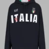 Paris Olympics Italia Black Hoodie