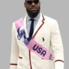 2024 Paris Olympics Team USA White Blazer