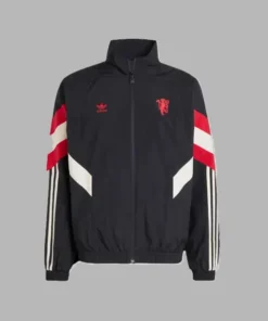 Adidas Manchester United Originals Black Track Jacket