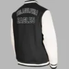 Nfl Philadelphia Eagles Black Varsity Jacket for Sale