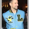 Novak Djokovic Lacoste Varsity Blue Jacket