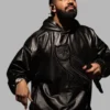 Drake OVO Leather OG Hoodie