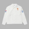 2024 Olympic Denham Netherlands White Jacket