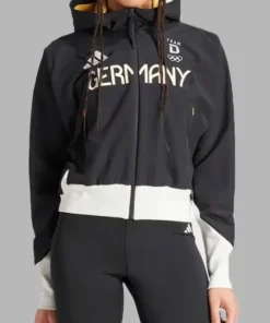 Olympics Team Germany Black Jacket with hood