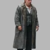 Colin Farrell The Penguin Grey Shearling Coat