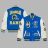 Los Angeles Ovo X Nfl Rams Varsity Jacket