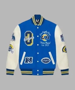 Ovo X Nfl Los Angeles Rams Baseball Jacket