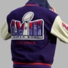 Ovo X Nfl Super Bowl Lviii Purple Varsity Jacket