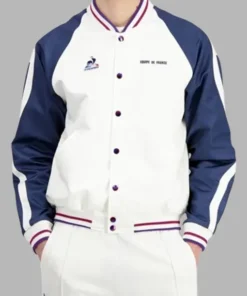 Paris 2024 Olympic France Team Varsity Jacket