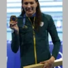 Tatjana Smith Team South Africa Green Jacket