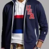 2024 Team USA Track Jacket in Navy Blue